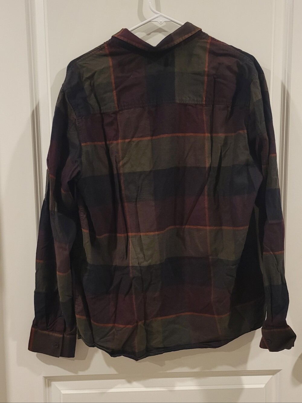COS Check Pattern Long Sleeve Button Up Size Medium - Picture 3 of 7
